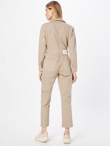 Tuta jumpsuit '68 I THE WORKER' di Goldgarn in beige