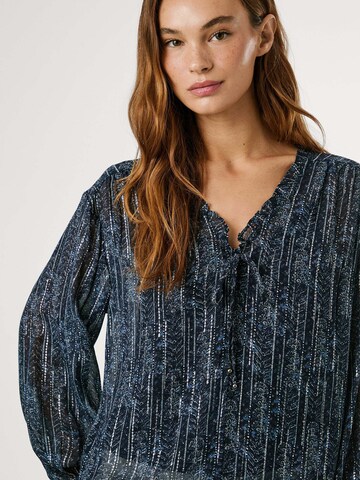Pepe Jeans Blouse 'Mey' in Blauw