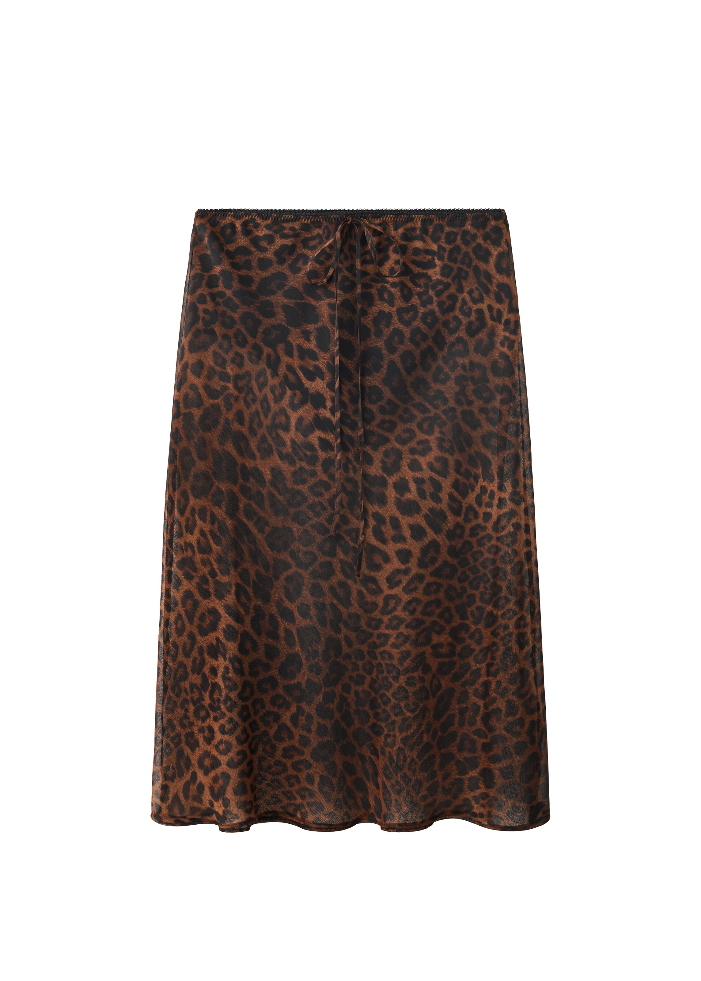 MANGO Skirt 'NACA' in Brown: front