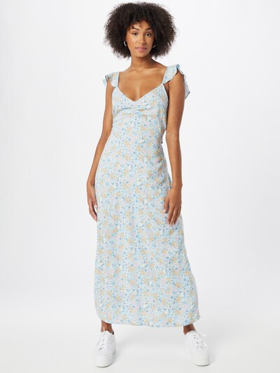 Rochie de vară 'TODAYY' Pimkie pe azuriu / albastru deschis / galben deschis / roz pastel / alb, Vizualizare model