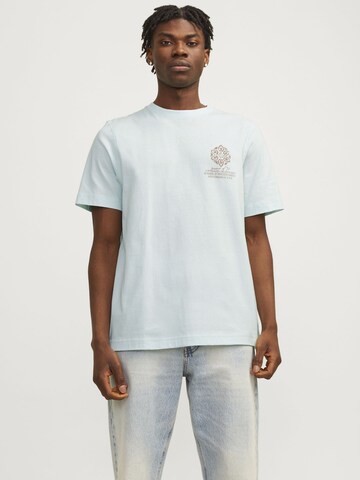 JACK & JONES Shirt 'JORNoto' in Blue: front