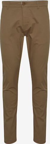 !Solid Chino Pants in Beige: front