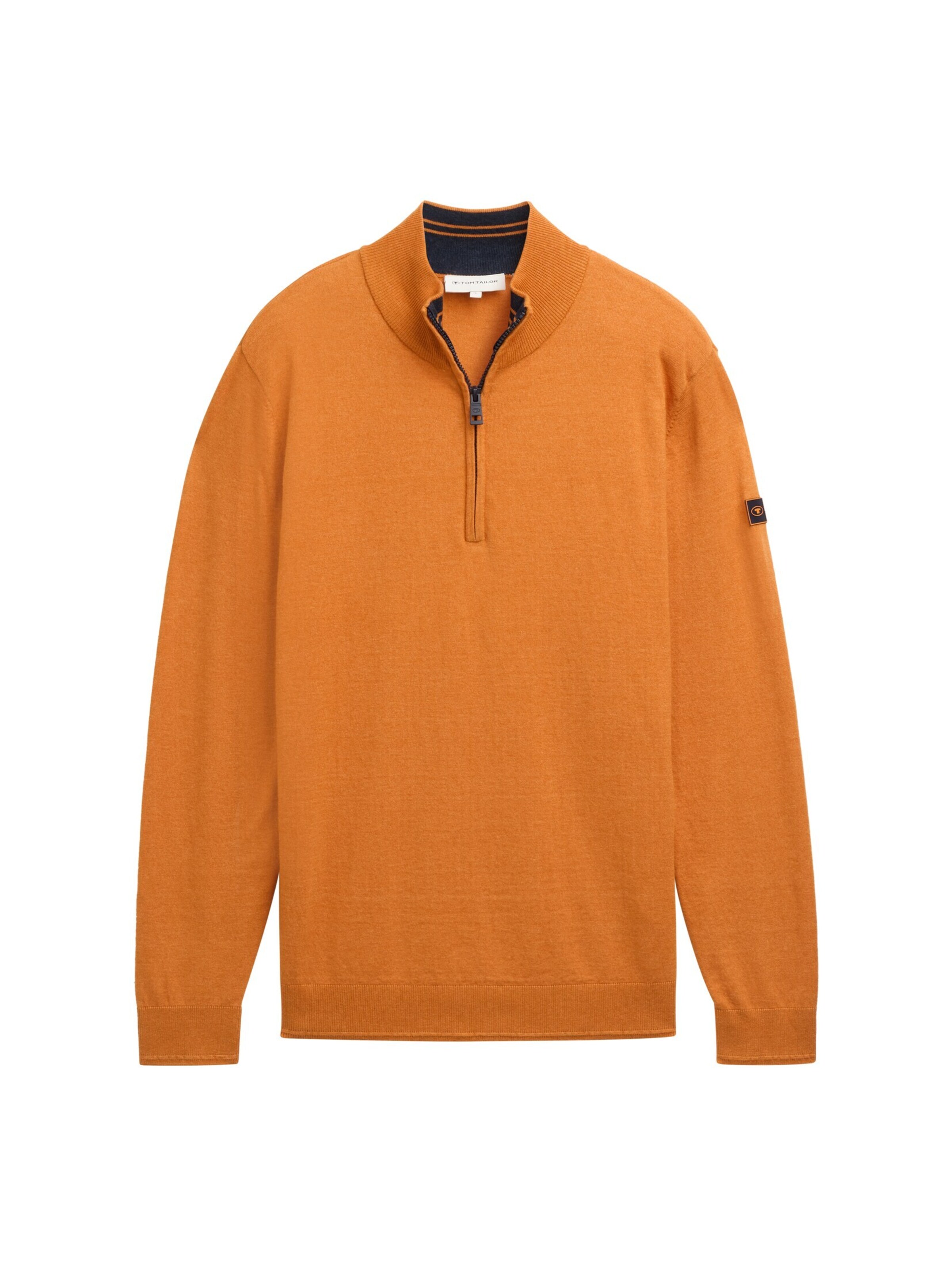 TOM TAILOR Strickpullover in Orange: Vorderseite