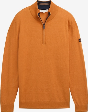 TOM TAILOR Strickpullover in Orange: Vorderseite