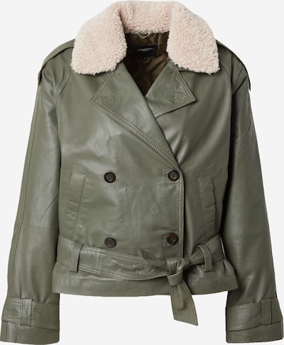 Goosecraft Between-season jacket 'Roxton' in Beige / Dark green, Item view