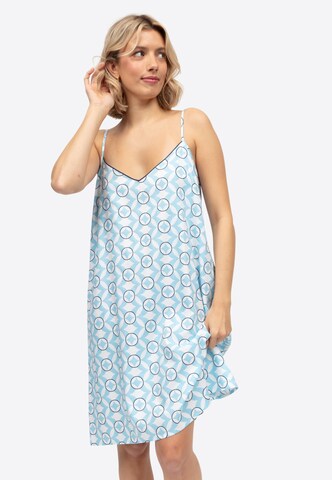 Camicia da notte 'Madelyn' di Cyberjammies in blu: frontale