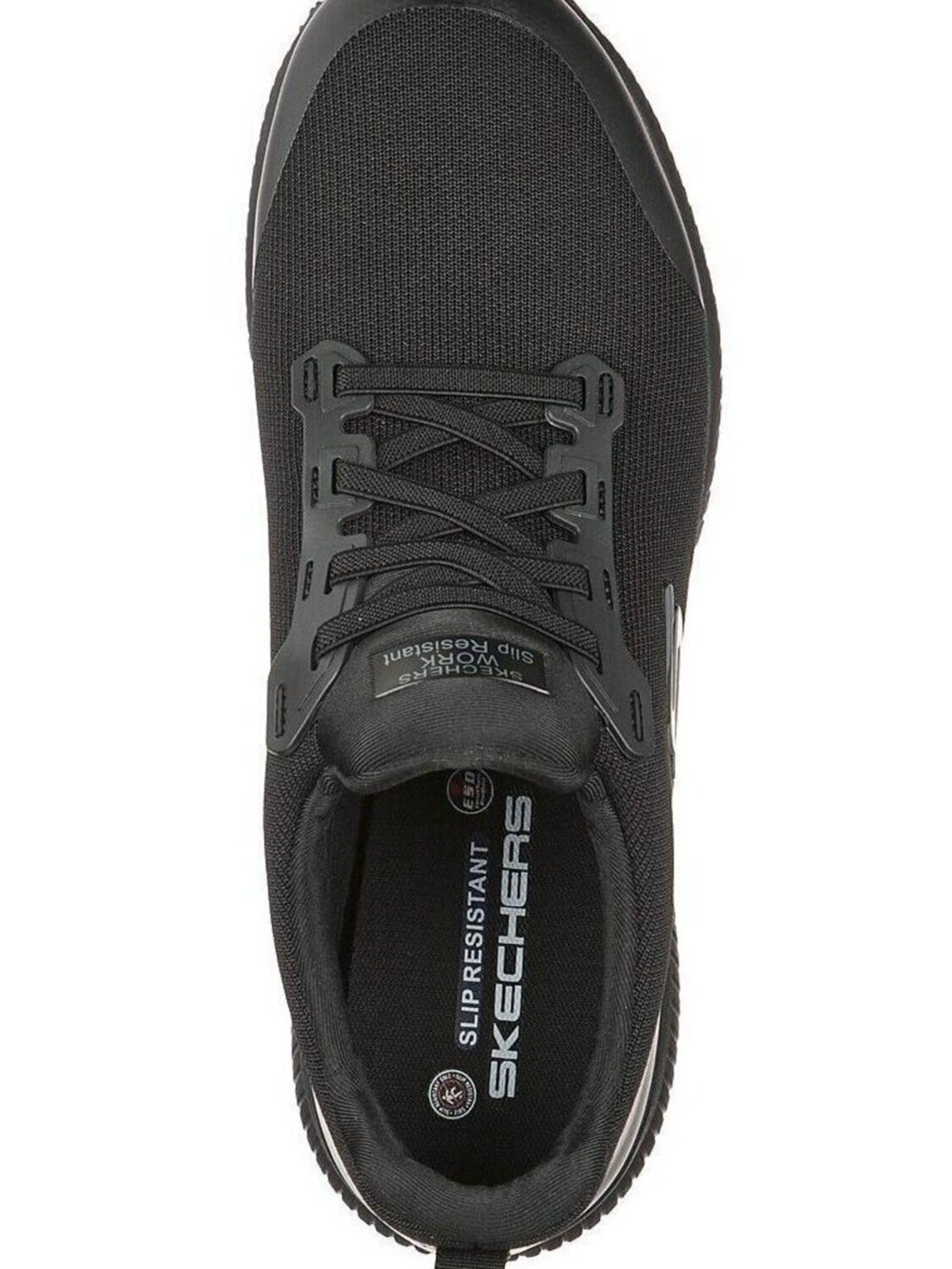 SKECHERS WORK Footwear Platform trainers 'Squad Sr' in Black