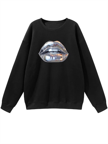 Sweat-shirt GORHEY en noir : devant