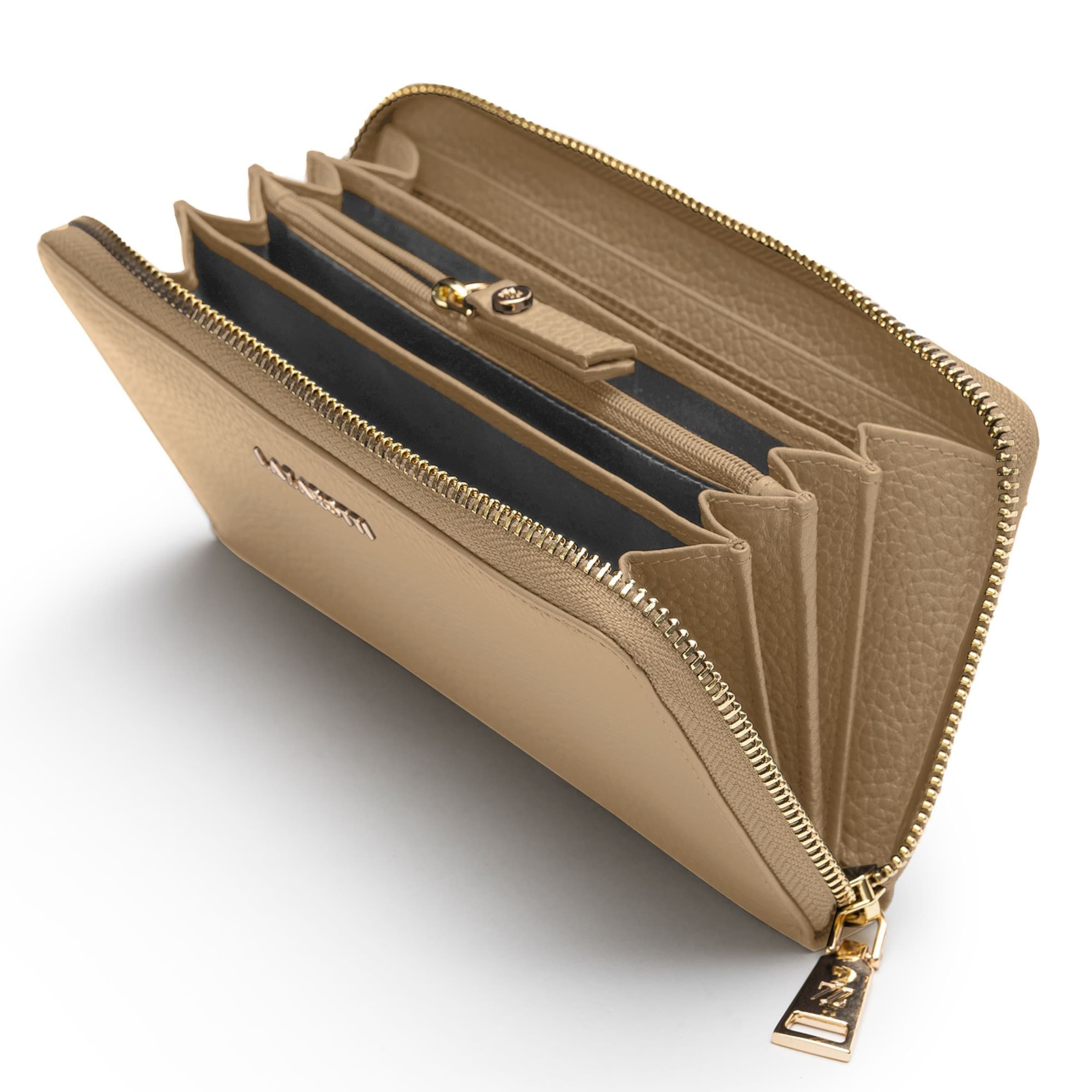 Porte-monnaies 'Bologna' Lazarotti en beige