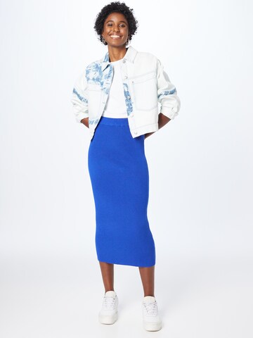 GLAMOROUS Rok in Blauw