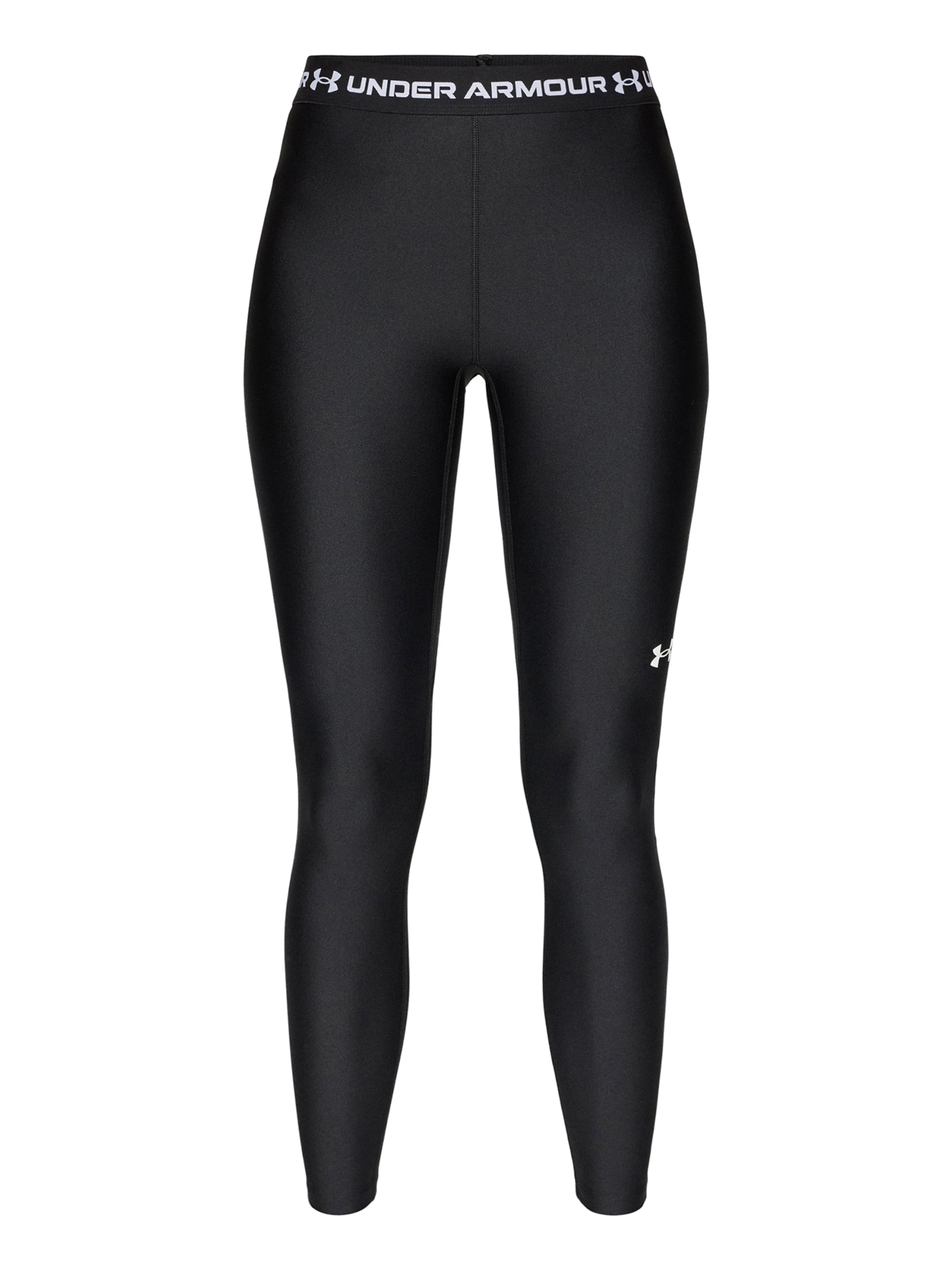 UNDER ARMOUR - Skinny Pantalón deportivo en negro: frente