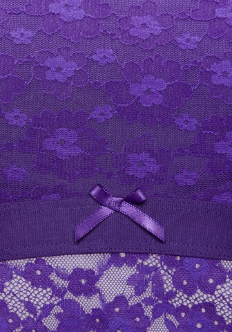 VIVANCE Bustier Biustonosz w kolorze fioletowy