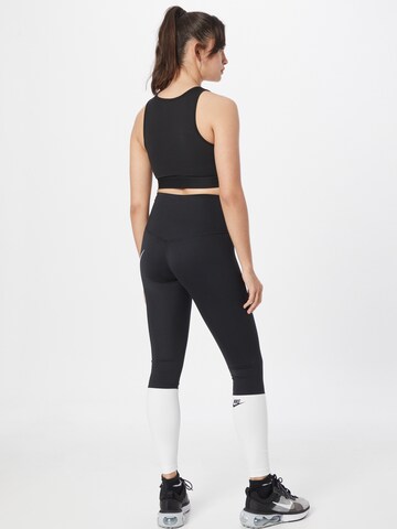 NIKE Skinny Sportovní kalhoty – černá