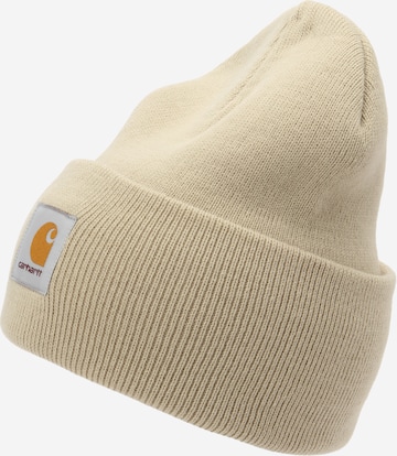 Carhartt WIP Beanie in Beige: front