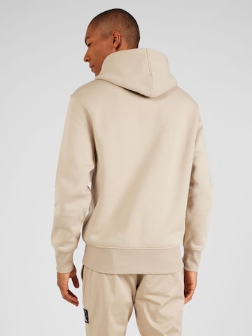 Calvin Klein Jeans Sweatshirt 'FUTURE FADE' in Beige