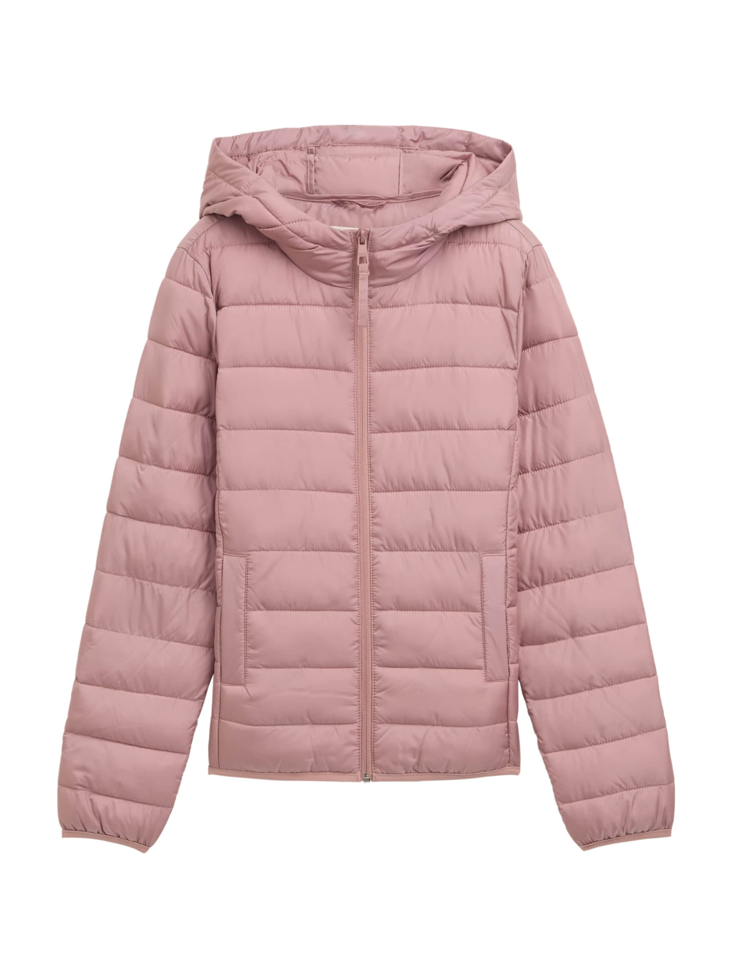 TOM TAILOR DENIM Přechodná bunda – pink: přední strana