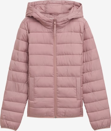 TOM TAILOR DENIM Välikausitakki värissä vaaleanpunainen: etupuoli