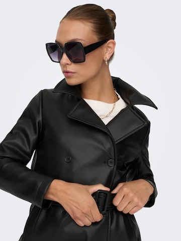JDY Between-Seasons Coat 'VICOS' in Black