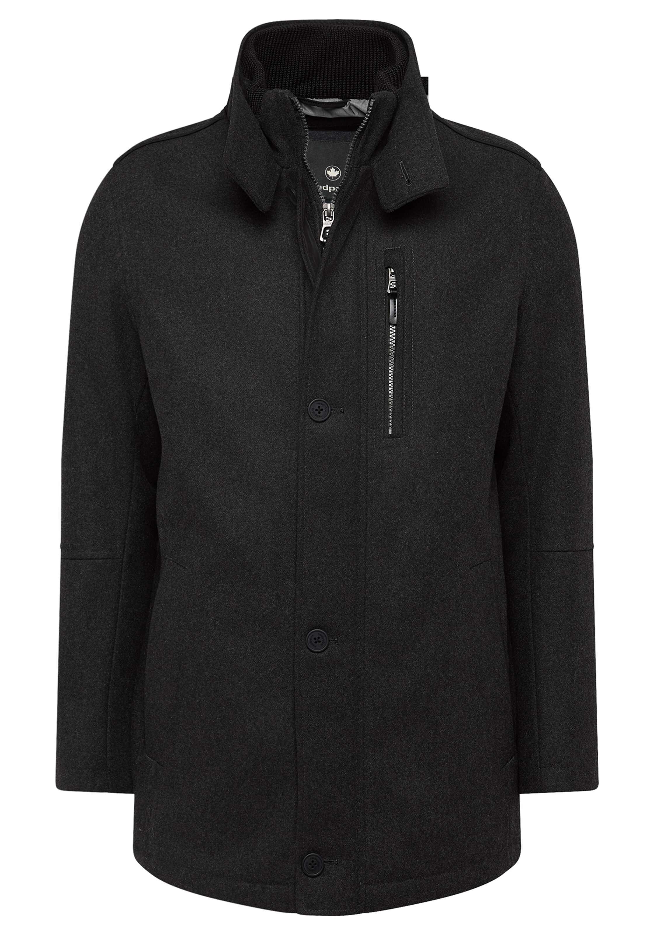 REDPOINT Winter Jacket 'GILL' in Black: front