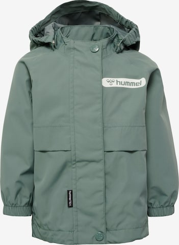 Hummel Performance Jacket in Green: front