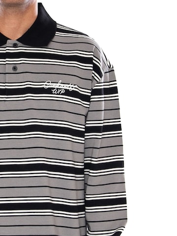 T-Shirt 'L/S DEVITT RUGBY SHIRT SHADE GREY' Carhartt WIP en gris
