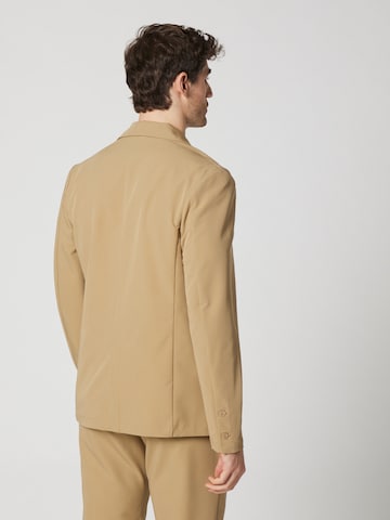 ABOUT YOU x Kevin Trapp Regular fit Suit Jacket 'Enes' in Brown