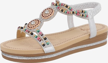 Ital-Design Strap Sandals in Mixed colors: front