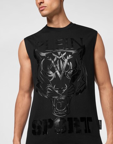 Maglietta 'Tiger' di Plein Sport in nero