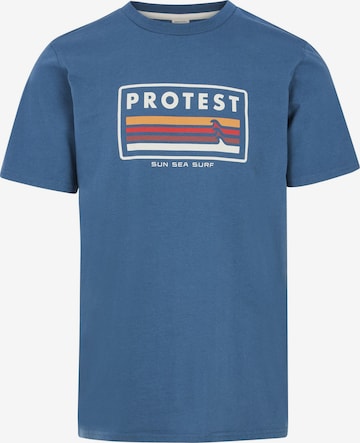 PROTEST Shirt 'PRTBarn' in Blau: Vorderseite