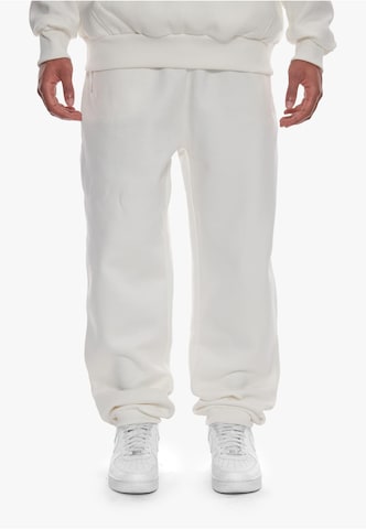 Dropsize Loose fit Trousers in Beige: front