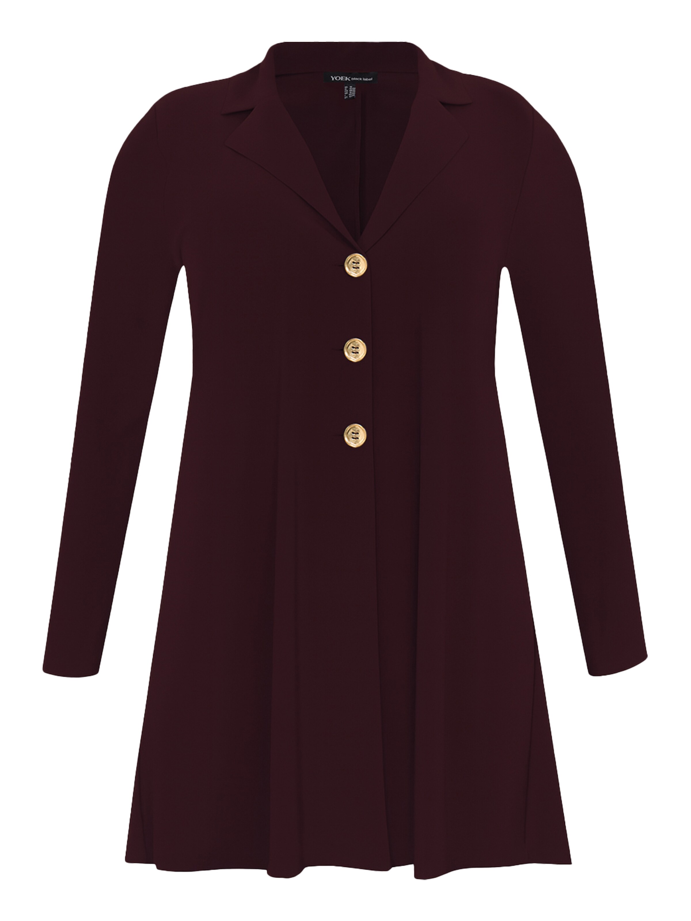 YOEK Blazer in Dark red, Item view