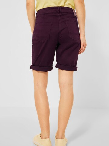 CECIL Regular Trousers in Purple