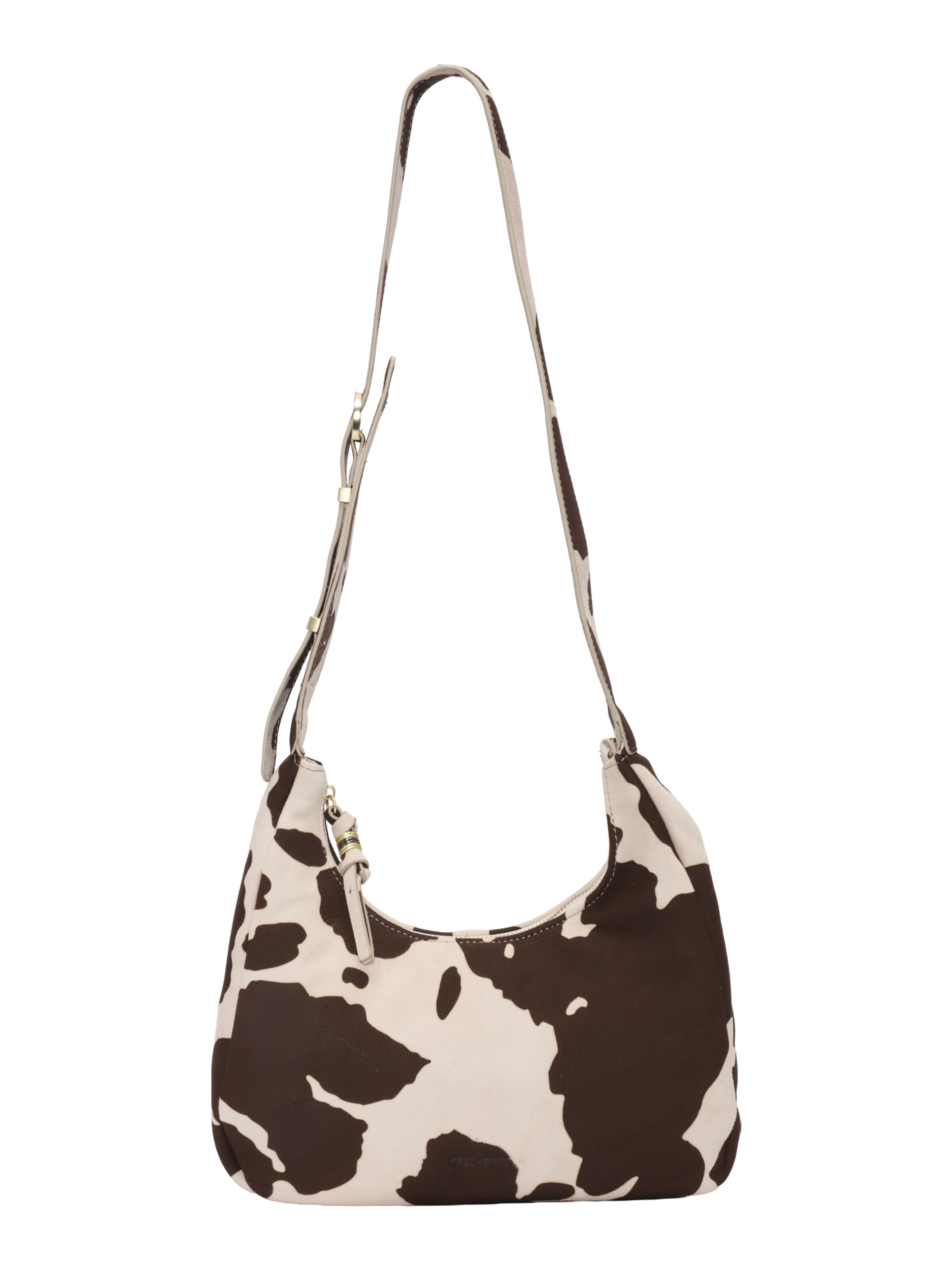 Sac à bandoulière 'Velvet' FREDsBRUDER en marron : devant