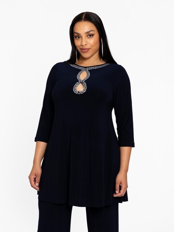 YOEK Tuniek in Blauw: voorkant
