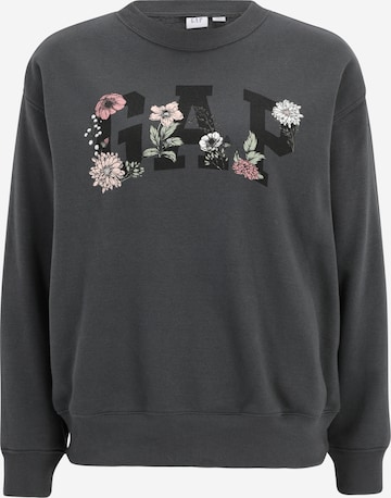 Felpa 'HERITAGE' di Gap Petite in grigio: frontale