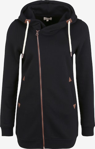 Oxmo Sweatjacke 'Vicky' in Schwarz: predná strana