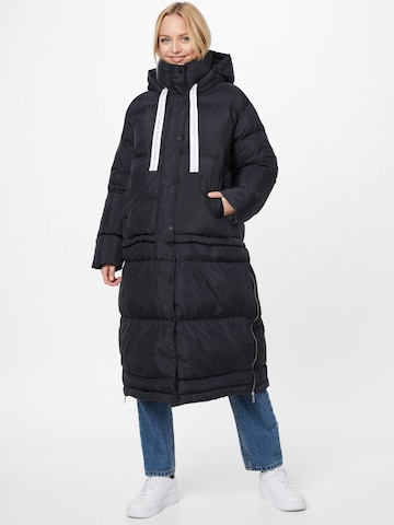 NU-IN Зимно палто в черно: отпред