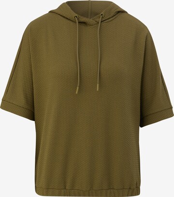 Sweat-shirt s.Oliver en vert : devant