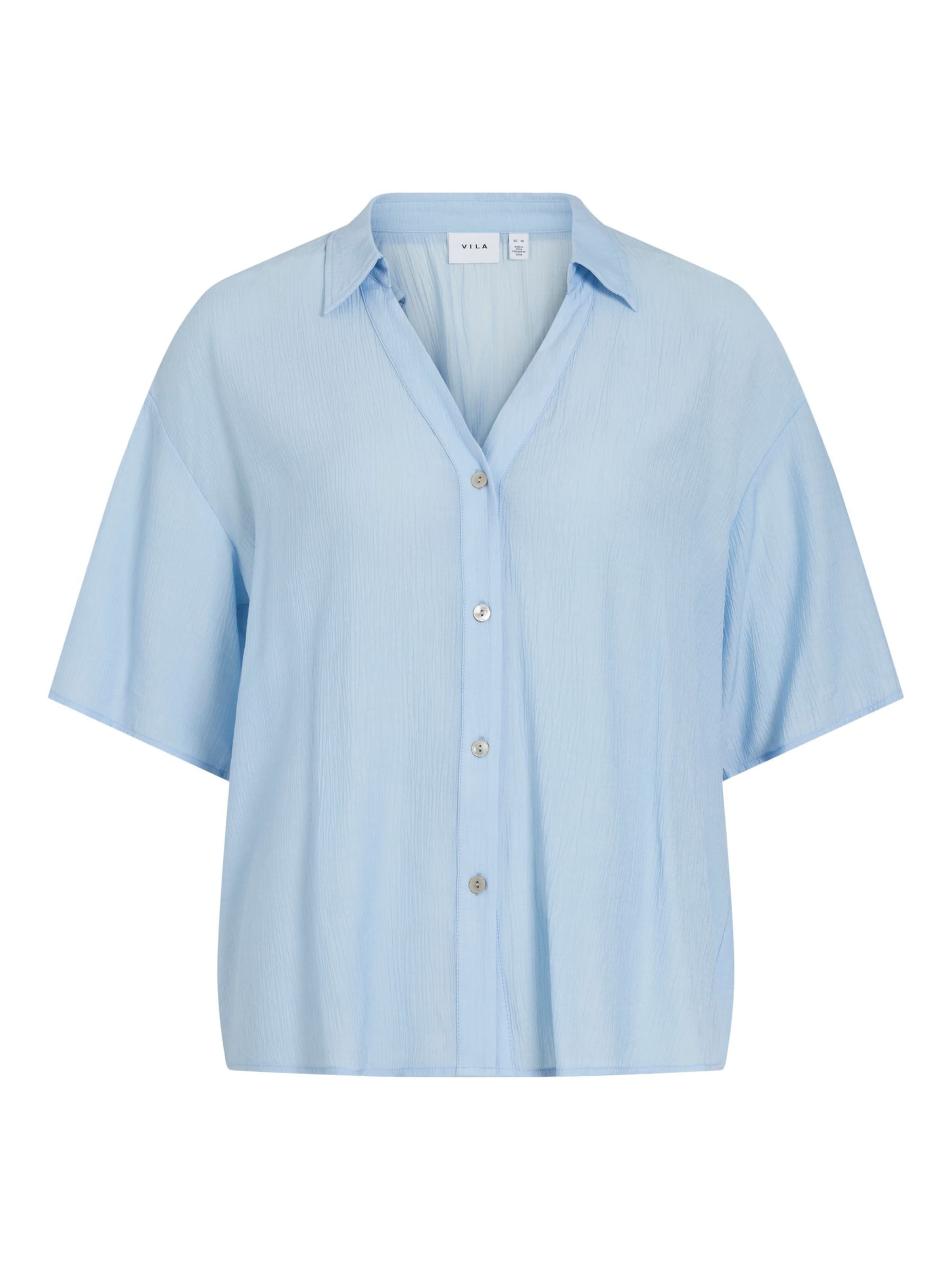 Camicia da donna di VILA in blu: frontale