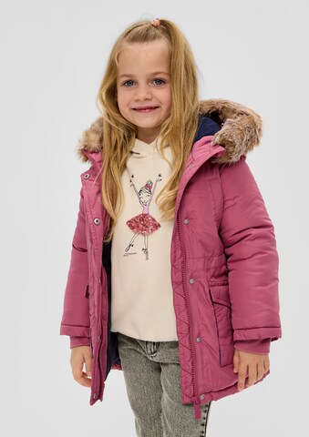 s.Oliver - Chaqueta de invierno en rosa: frente