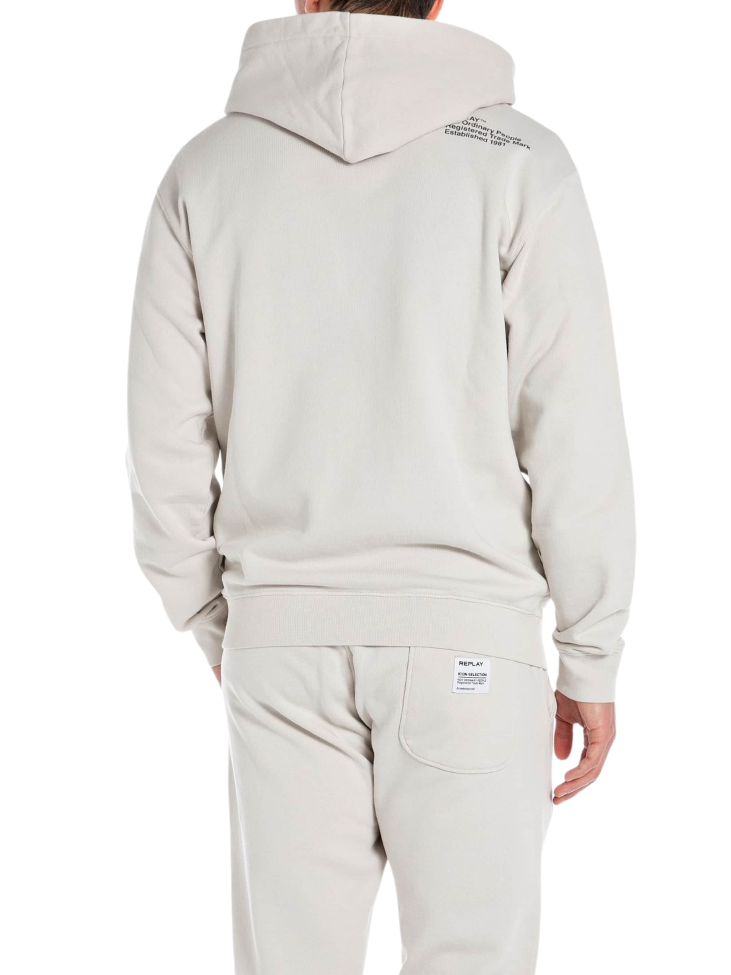 REPLAYSweater majica - bež boja
