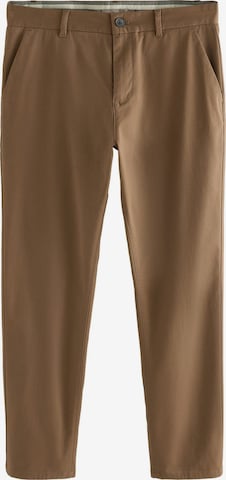 Next Slimfit Chinohousut värissä ruskea: etupuoli