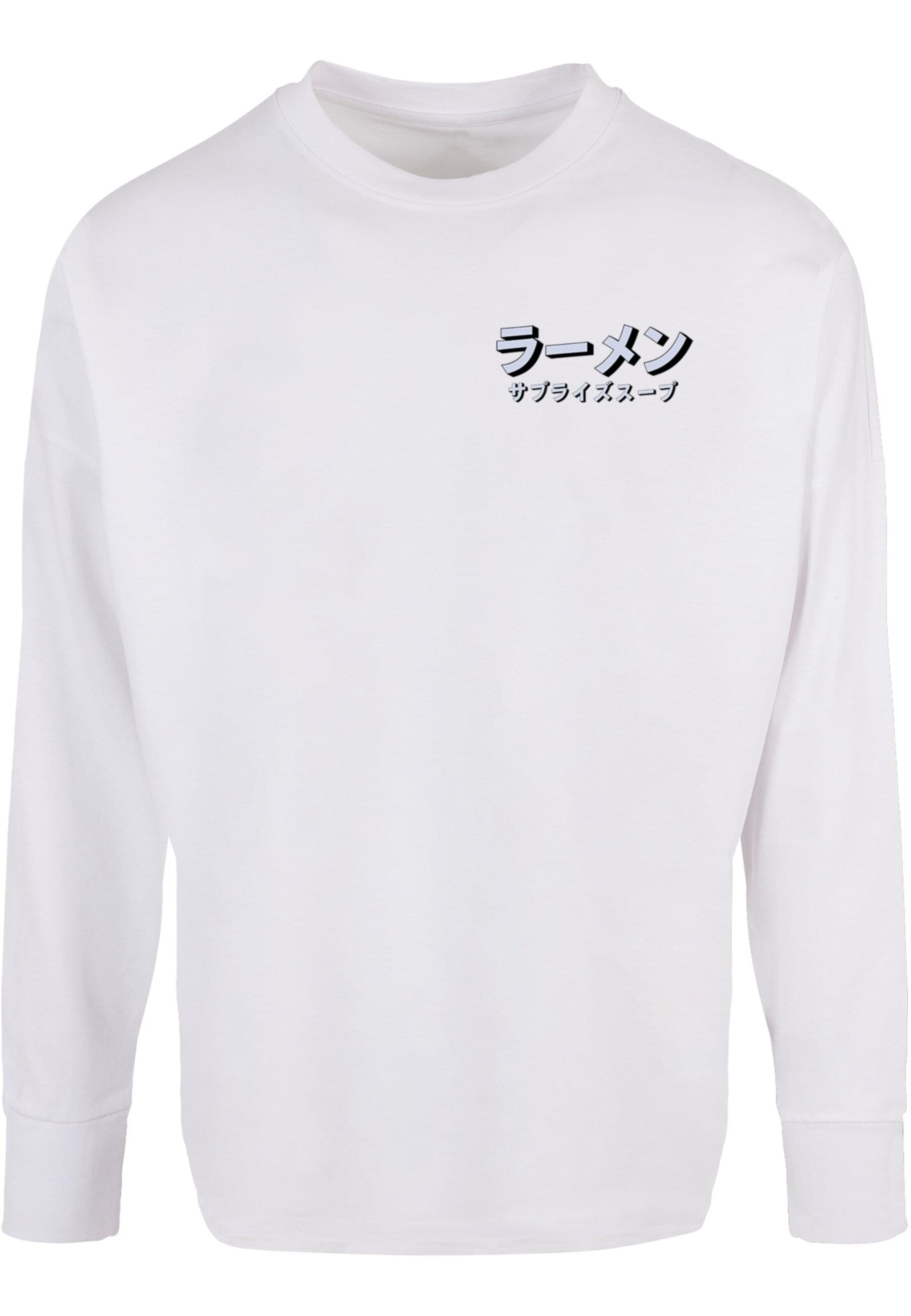 Merchcode Shirt 'TORC - Ramen Soup' in Weiß: Vorderseite