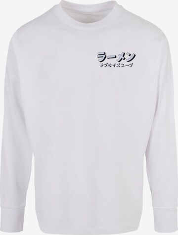 Merchcode Shirt 'TORC - Ramen Soup' in Wit: voorkant