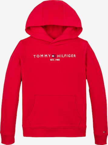 Sweat 'ESSENTIAL' TOMMY HILFIGER en rouge : devant