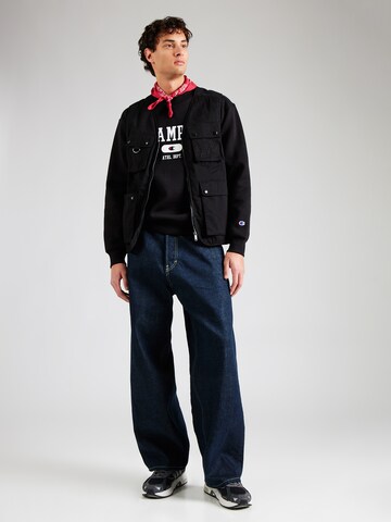 Champion Authentic Athletic Apparel Sweatshirt in Schwarz