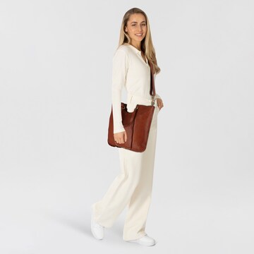 Campomaggi Crossbody bag 'Kura' in Brown