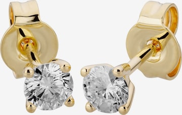 Boucles d'oreilles Orolino en jaune : devant