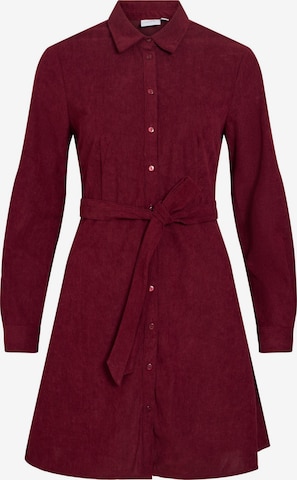 Abito camicia 'VIElsa' di VILA in rosso: frontale