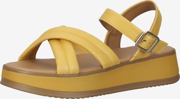 SANSIBAR Sandals in Yellow: front